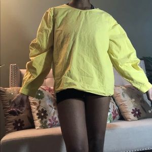 ZARA balloon sleeve blouse
